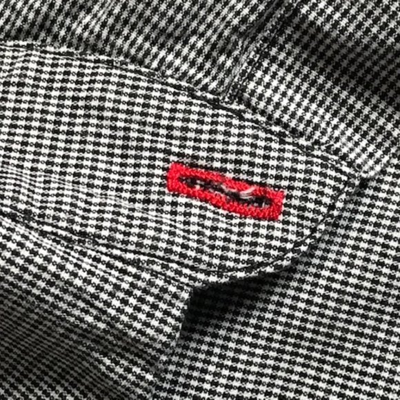 Black and white check cotton tunic shirt - Picture 5 of 13